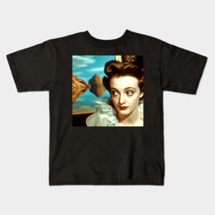 The Influence of Bette Davis Kids T-Shirt